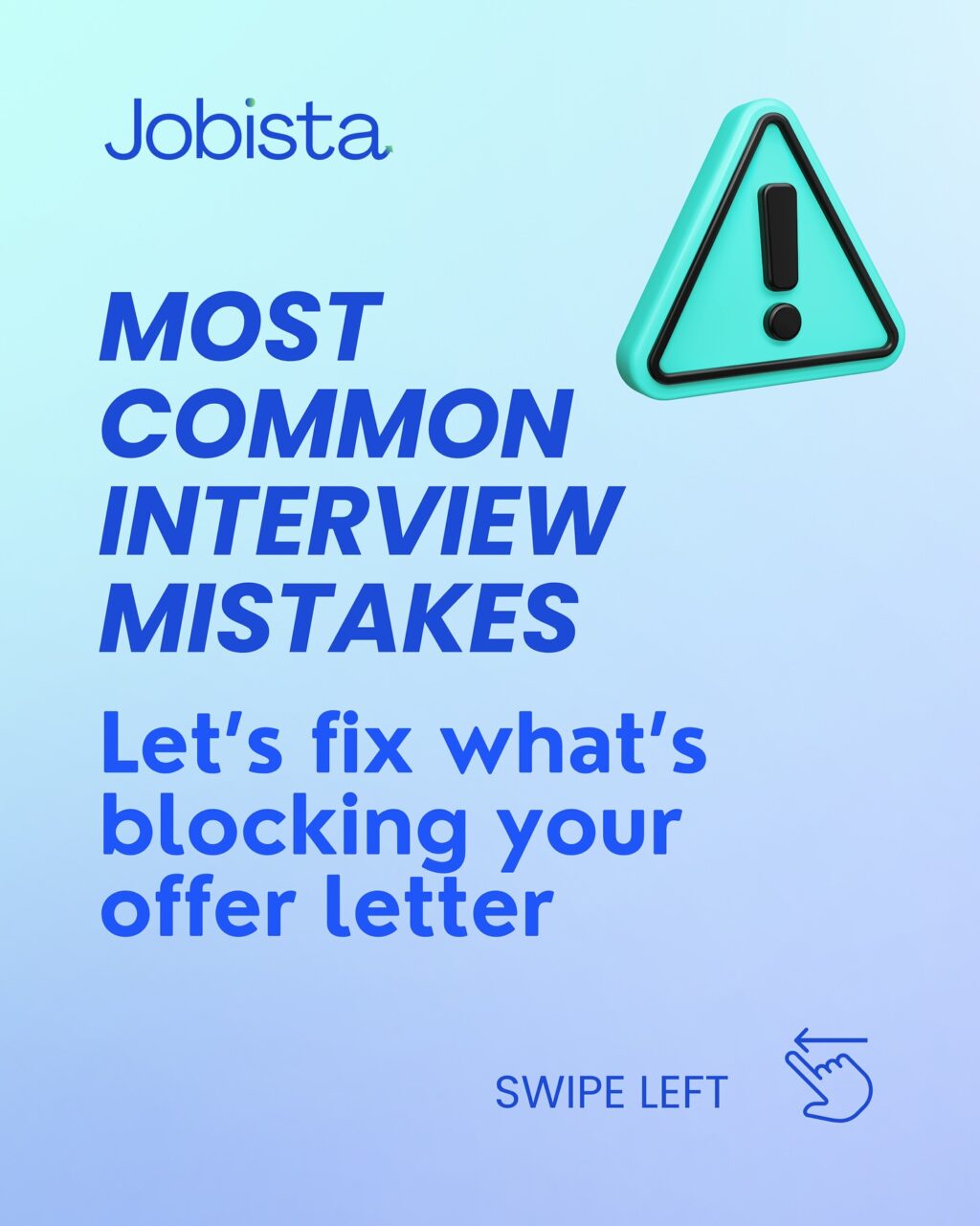 Instagram post from jobista.in. This post is in position 2.